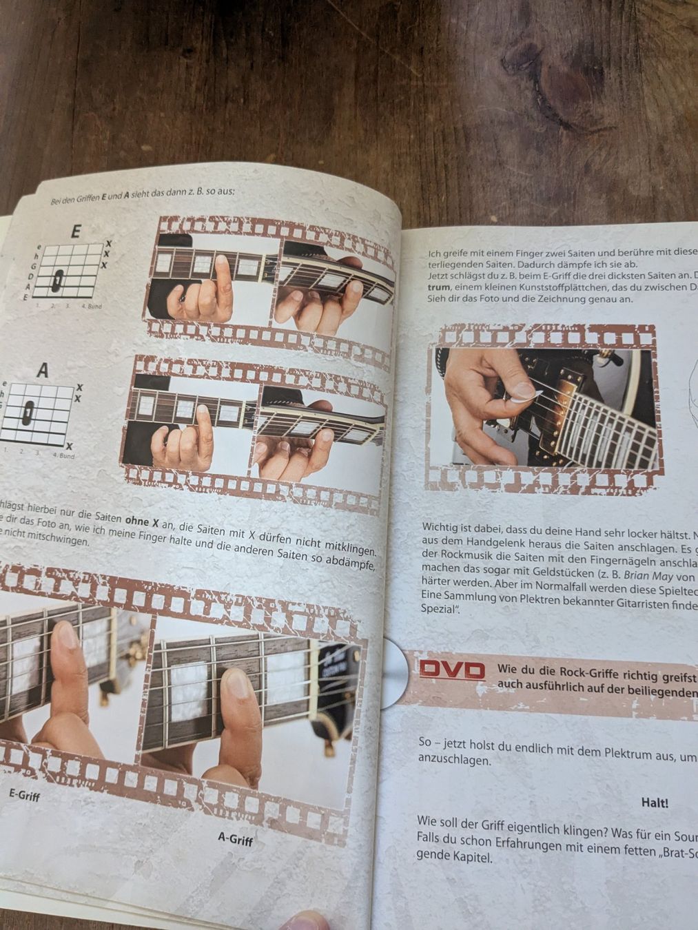 Strumenti musicali: Peter Bursch's Rock Gitarre lernen mit CD/DVD – Usato da Zürich venduto da Ragna1 1