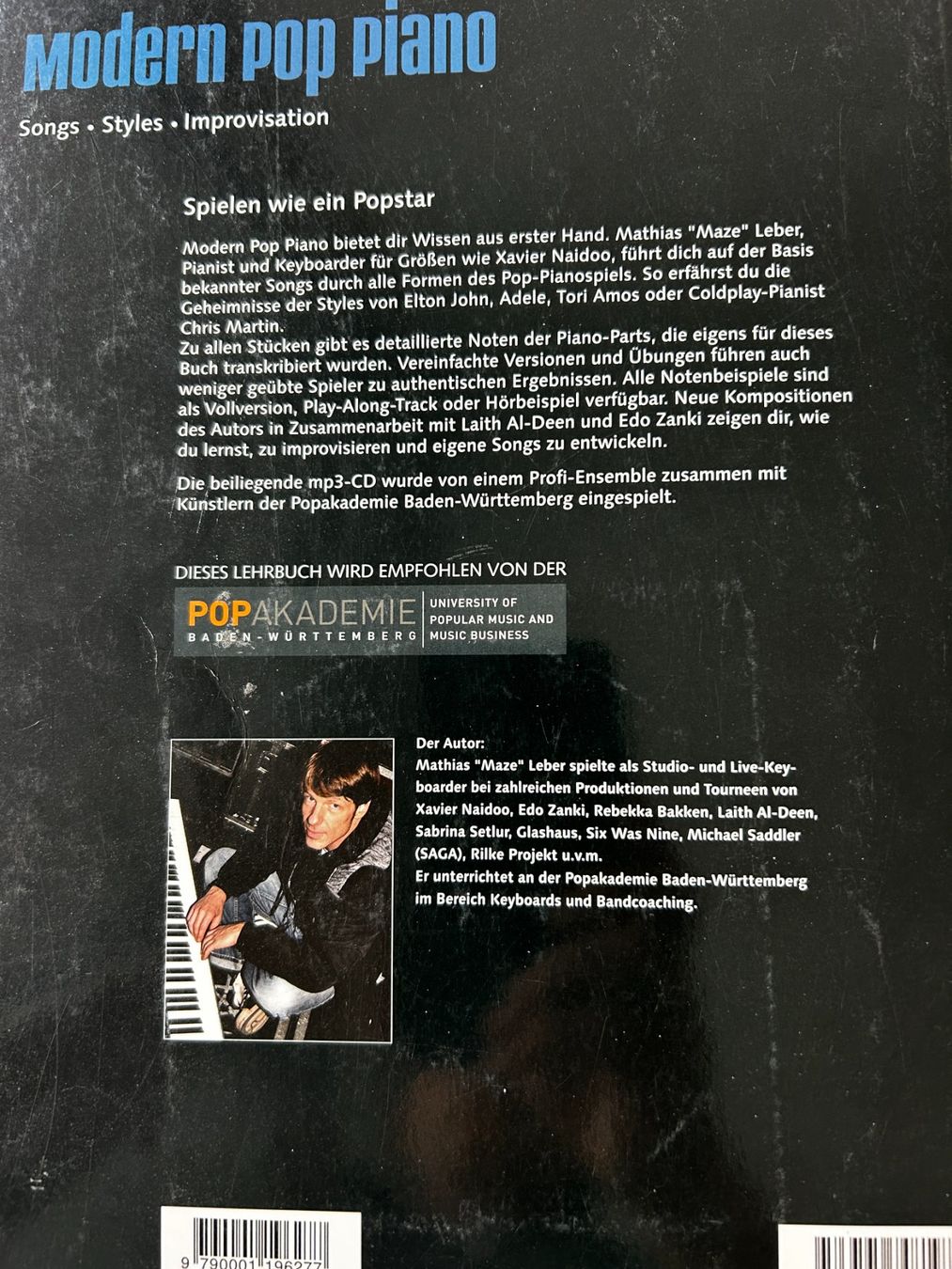 Livres: Musikbuch Mathias Leber Modern pop piano Schott – D'occasion à Bern par arwori 2