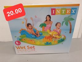 Neu - INTEX - Kleinkind Pool Dino 191x152x58cm