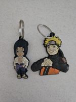 Schlüsselanhänger Naruto & Sasuke Figuren 2 Stk.