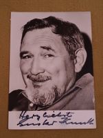 Gustav Knut - signierte Autogrammkarte - 1987 verstorben