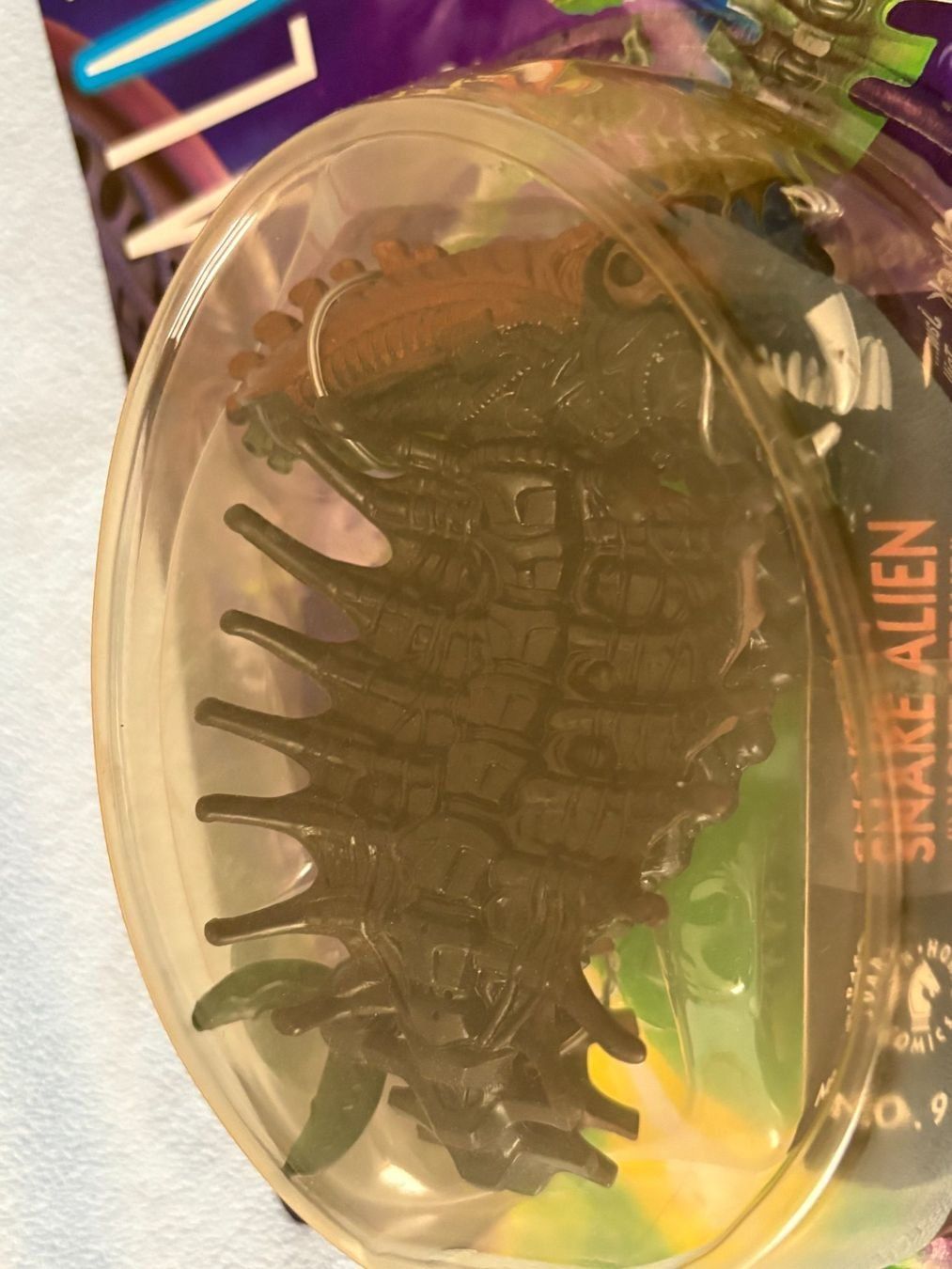 Figuren: Seltene Alien Snake Action Figur, Original Vintage 1992 – Neu und originalverpackt aus Ottenbach von TimelessEmotions.