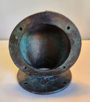 Antiker Schiffslüfter Bronze Massiv 1028g Maritim Boot 