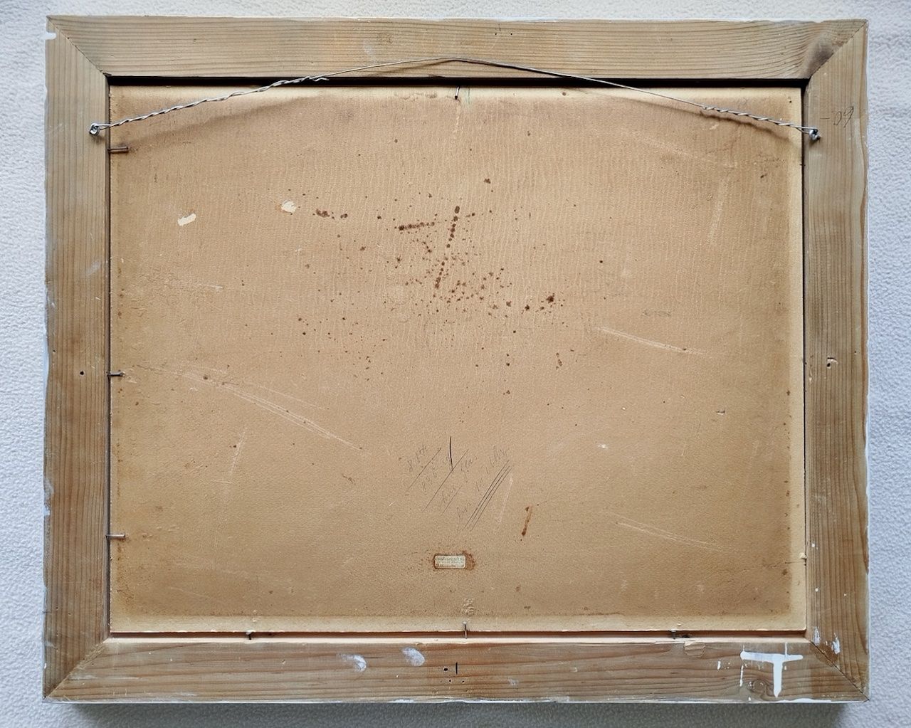 Gemälde: F. H. Thomen – Engadiner Berglandschaft, 48×38 cm, sign. – Gebraucht aus Langnau am Albis von Evi2009 7
