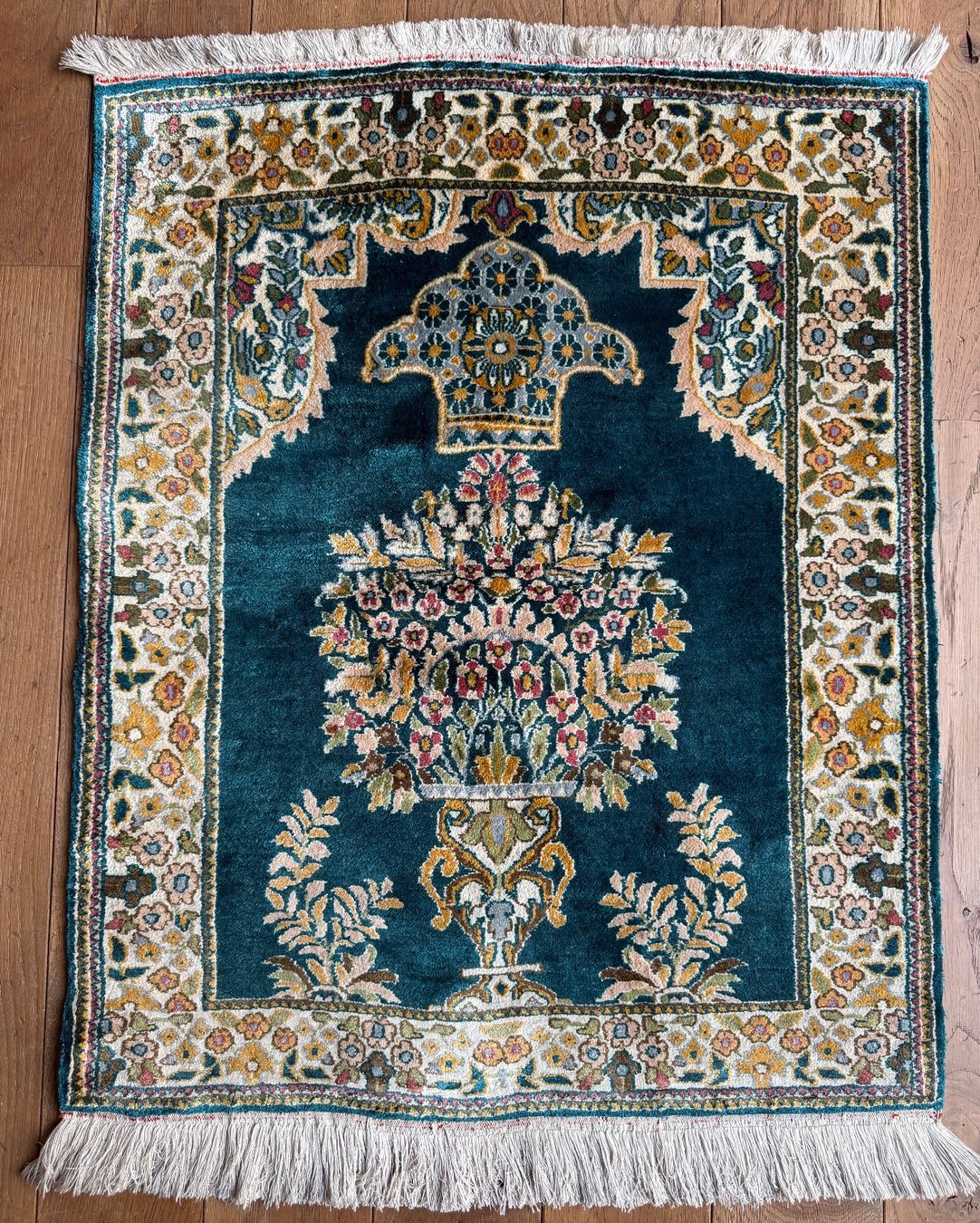 Tappeti: Kashmir Seidenteppich - 100% handgeknüpft – Usato da Bennau venduto da Mayer_Carpets 3