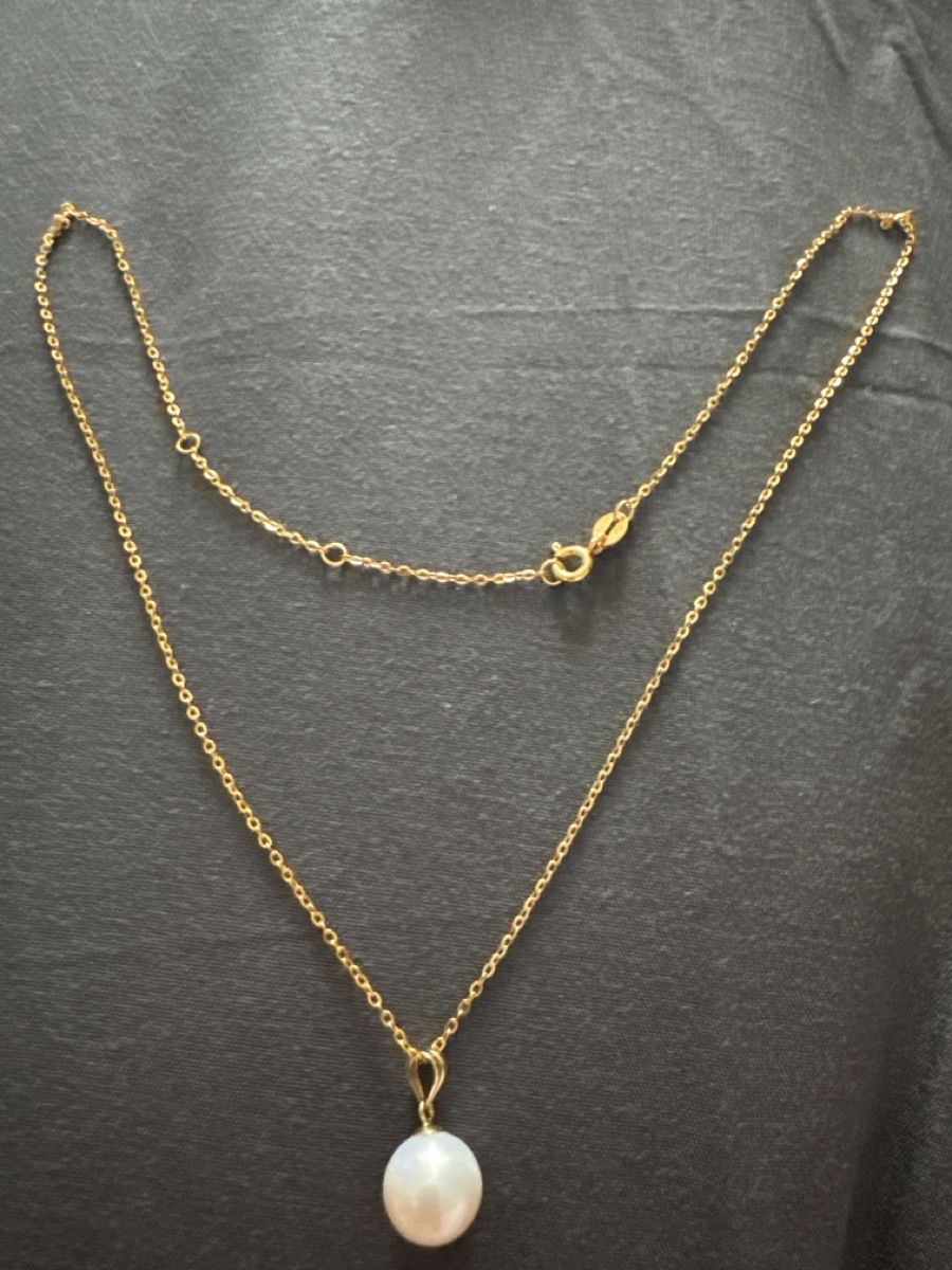Ketten: ✨ Elegante Perlen-Halskette – 18K vergoldet (S925) – perfekt – Neu (gemäss Beschreibung) aus St. Gallen von StyleAndMore23 2