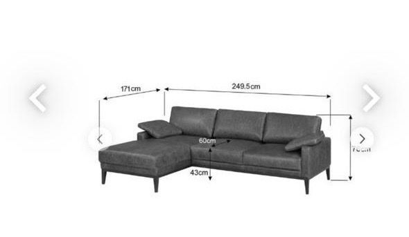 Divani: Leather Sofa Leder Sofa 3 Sitzer – Usato da Zürich venduto da RedOne1 3