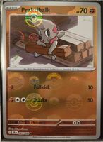 Pokeball Karte Praktibalk 47 (Schwarze Blitze)