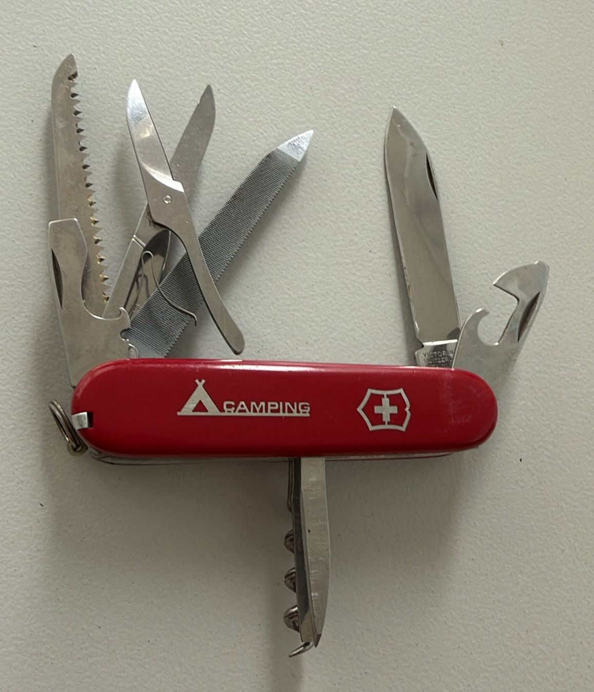 Victorinox Coltelli tascabile: VICTORINOX SACKMESSER CAMPING – Usato da Zürich venduto da Frei-Occasionen