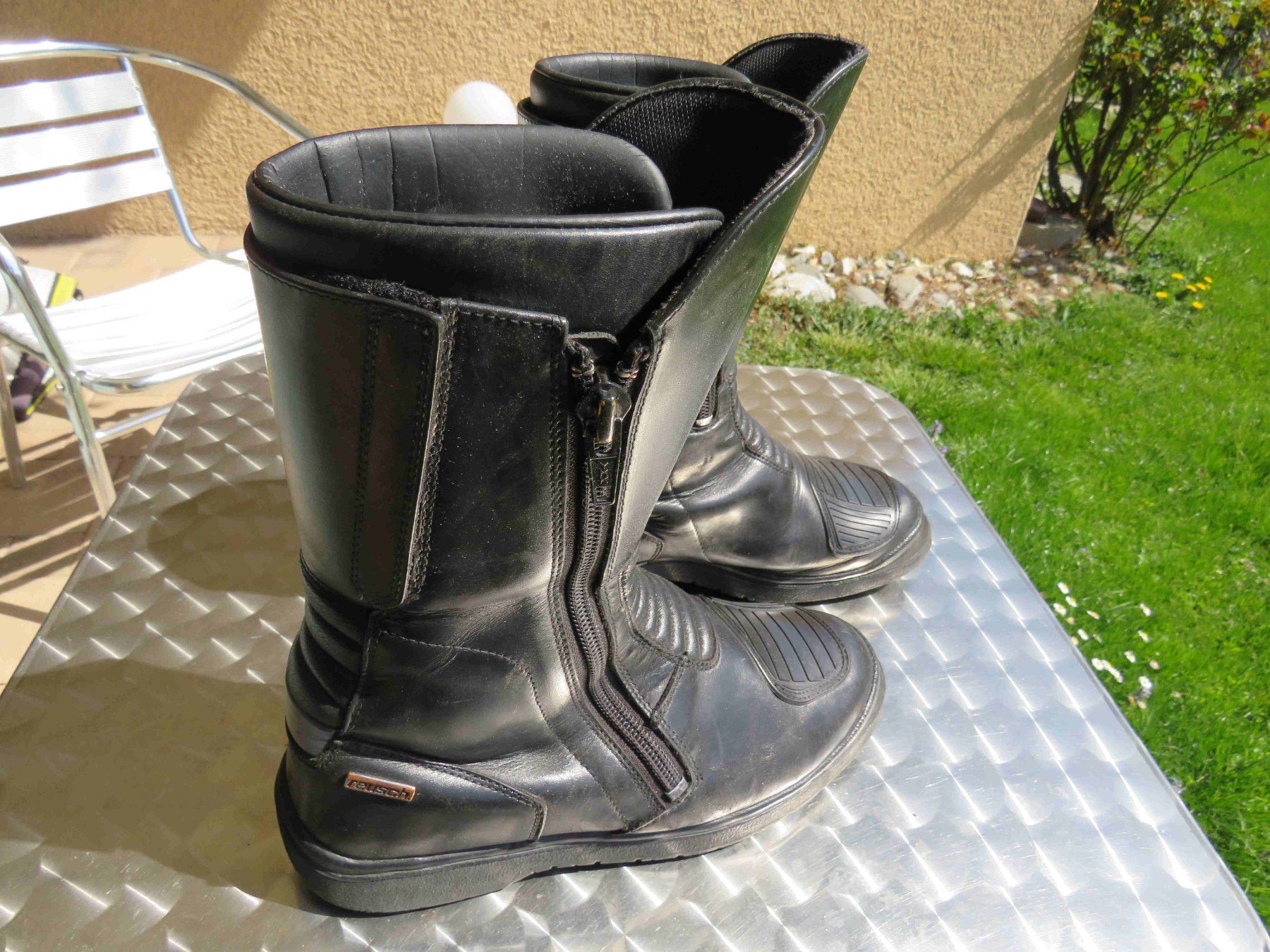 Reusch Scarpe da uomo: Motorrad Leder Stiefel Reusch Gr42 – Usato da Oberriet SG venduto da Kaembu