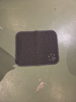 Schmutzfangmatte Katzenpfote - Dunkelgrau