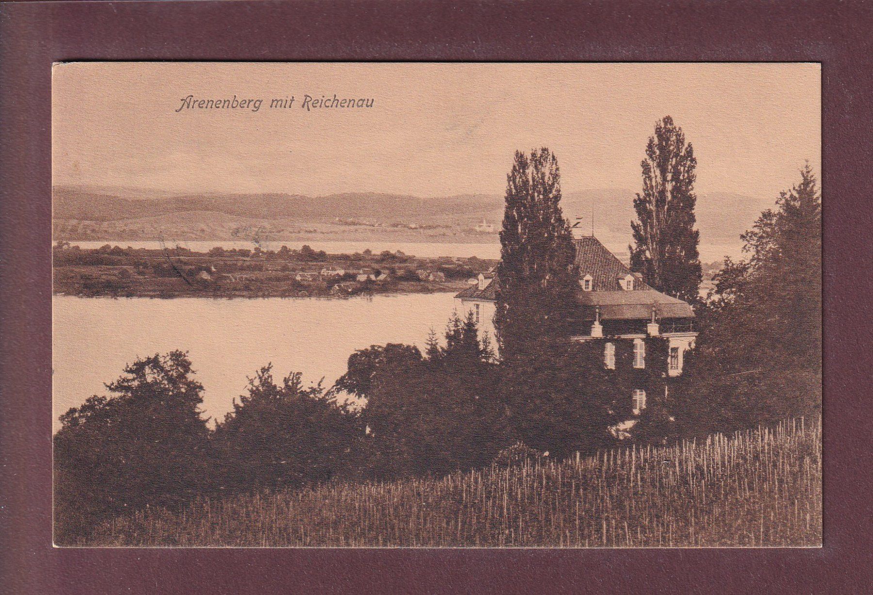 Cartes postales: ARENENBERG mit Reichenau - 1914 – D'occasion à Pully par nicecards
