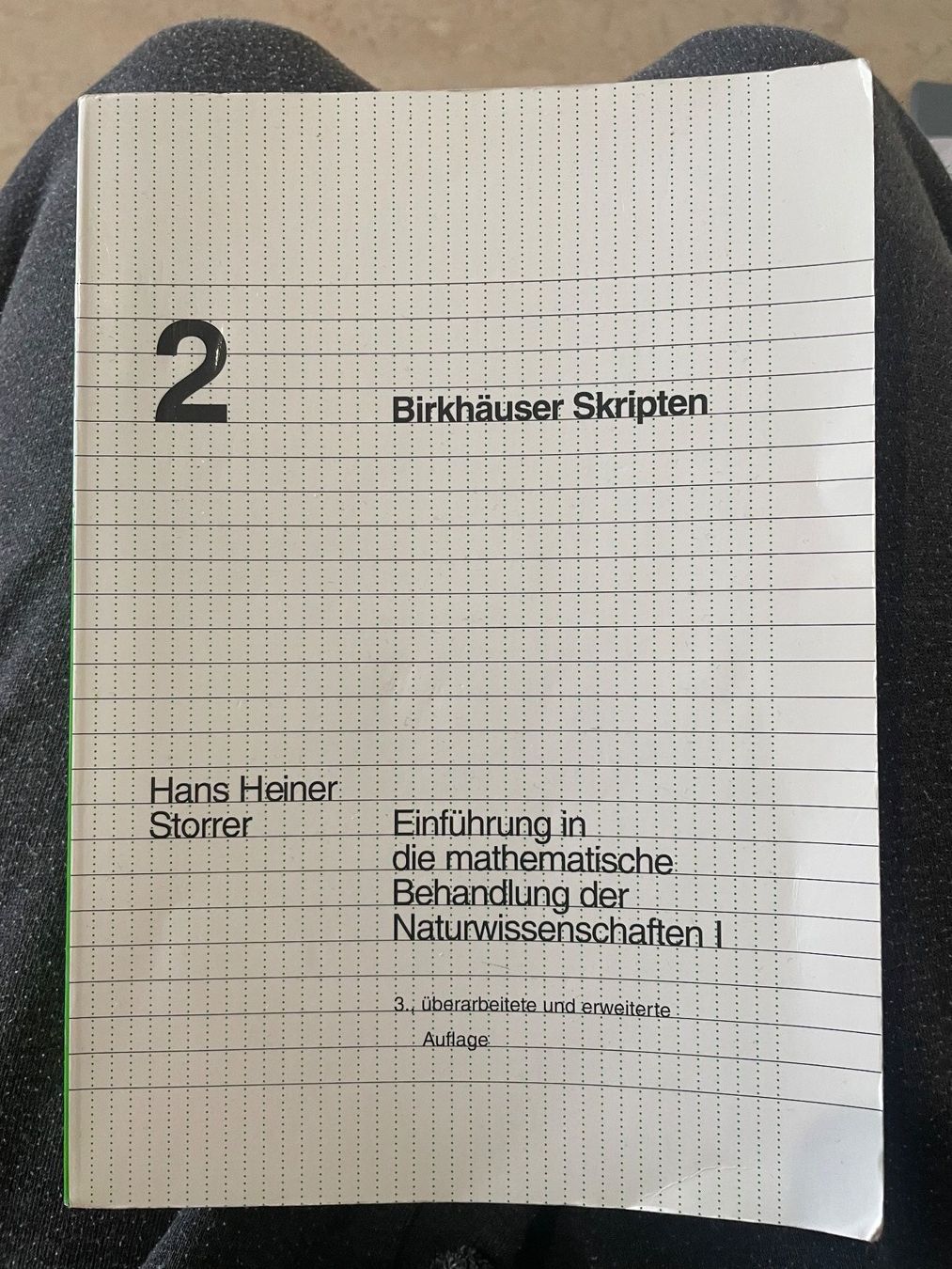 Libri: Birkhauser Skripten, Band 2, Mathematik – Usato da Zürich venduto da k42m