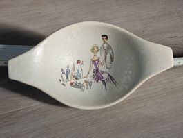 Keramik-Anbietschale mit Sujet 1950er-Jahre Fifties