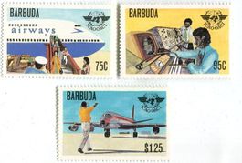 Briefmarken "Flugzeuge". Barbuda.