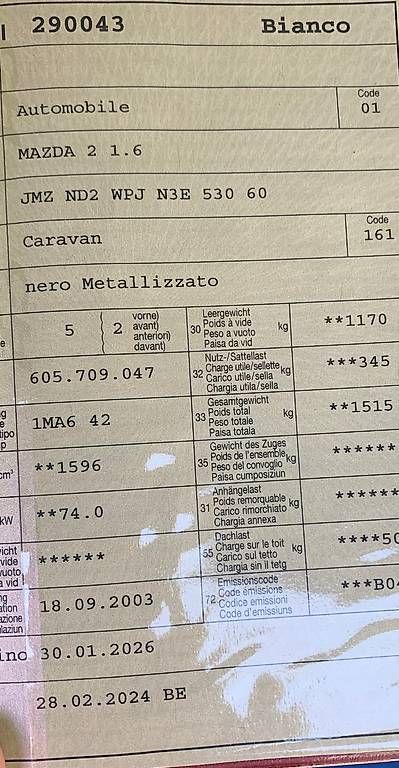 Automobili: Mazda2 – Usato da Losone venduto da stefor 4