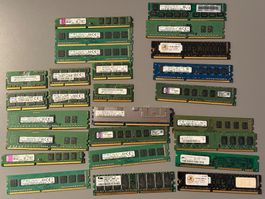 DDR3 DDR4 Ram Sticks
