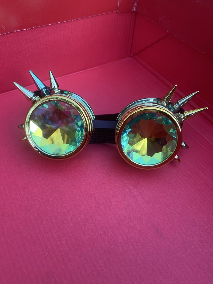 Occhiali & Lenti: Steampunk Kaleidoskop Brille  – Nuovo (secondo la descrizione) da Ostermundigen venduto da bargirl 1