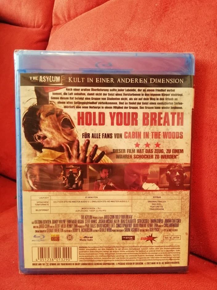 Tutti i DVDs: Hold Your Breath Blu-Ray – Nuovo e nell'imballaggio originale da Zofingen venduto da noise123 1