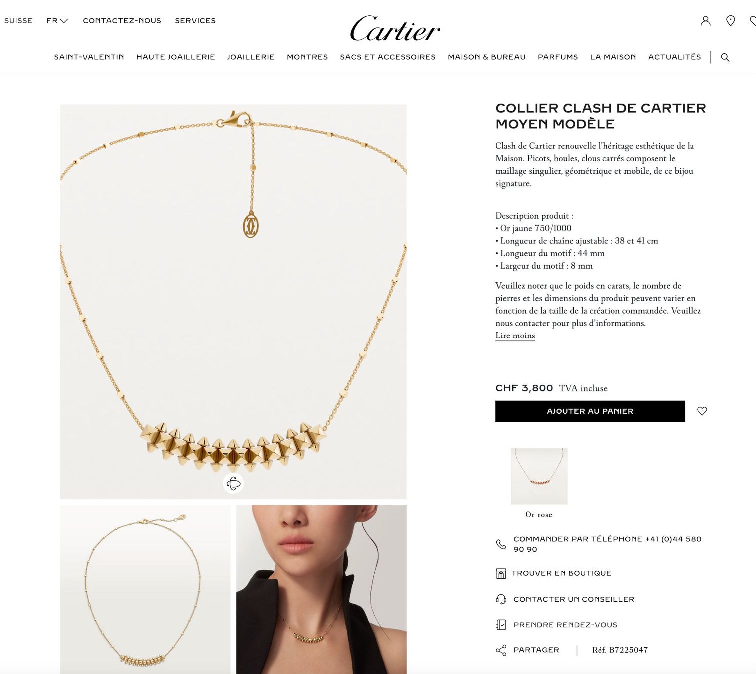 Cartier Catenine: Collier Clash de CARTIER Moyen Modèle – Nuovo (secondo la descrizione) da Yens venduto da Mariedjo 4