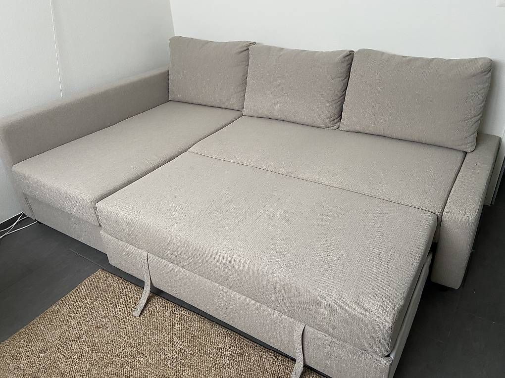 Divani: IKEA Friheten Schlafsofa beige – Usato da Riehen venduto da leonie_li 2