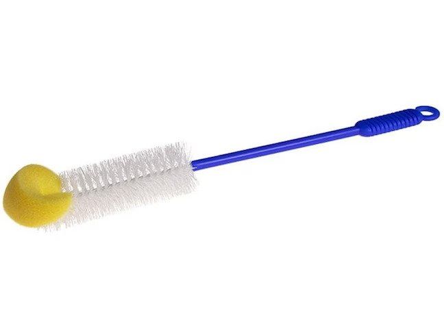6 Stück Schwammkopf-Fläschchen Für Kosmetik – Auslaufsicher, Weiß Mit Goldenen Akzenten, 7,6x3 Cm