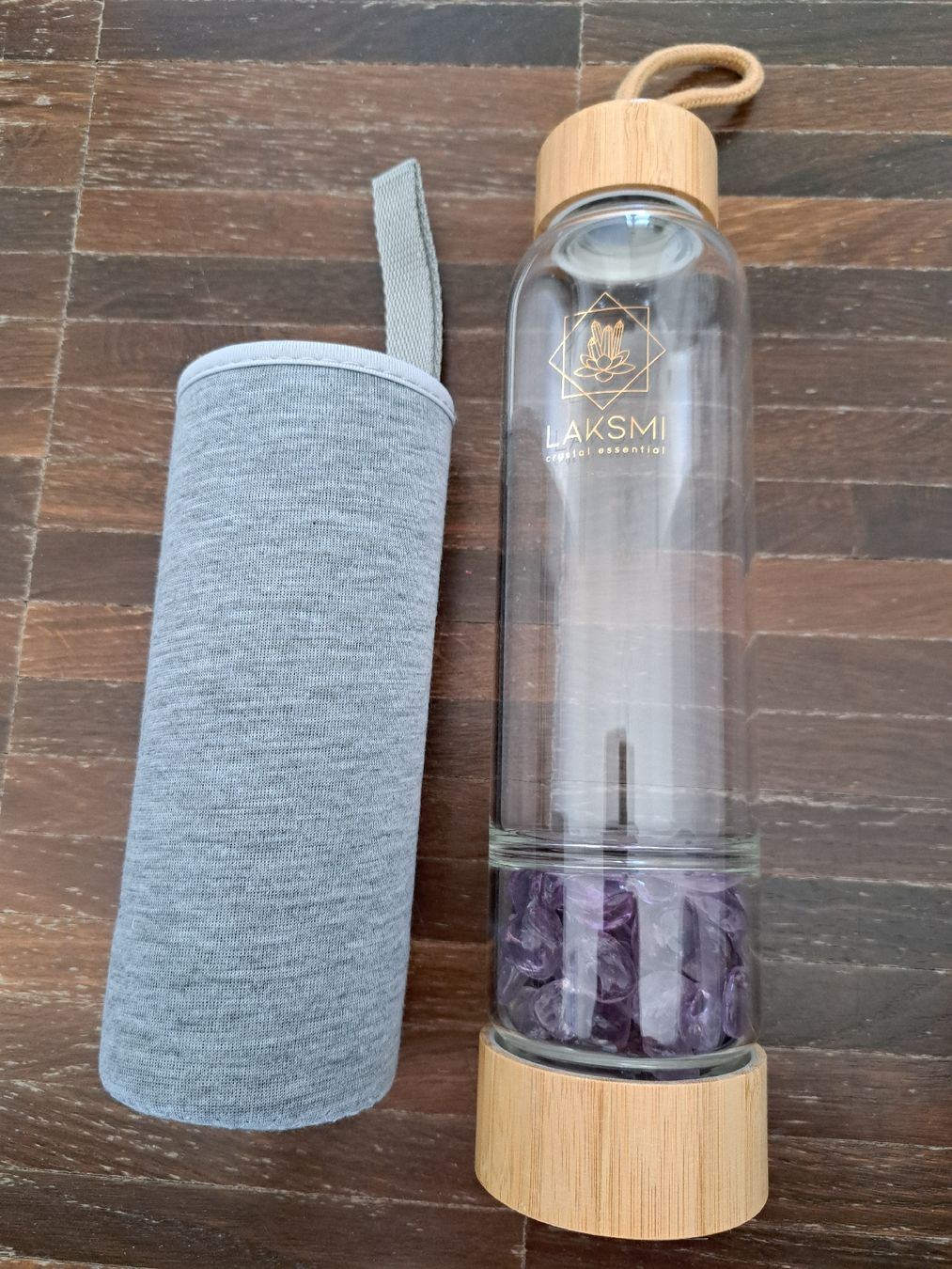Borracce & Thermos: Laksima Flasche mit Amerhyst – Nuovo (secondo la descrizione) da Lachen SZ venduto da Ruki01