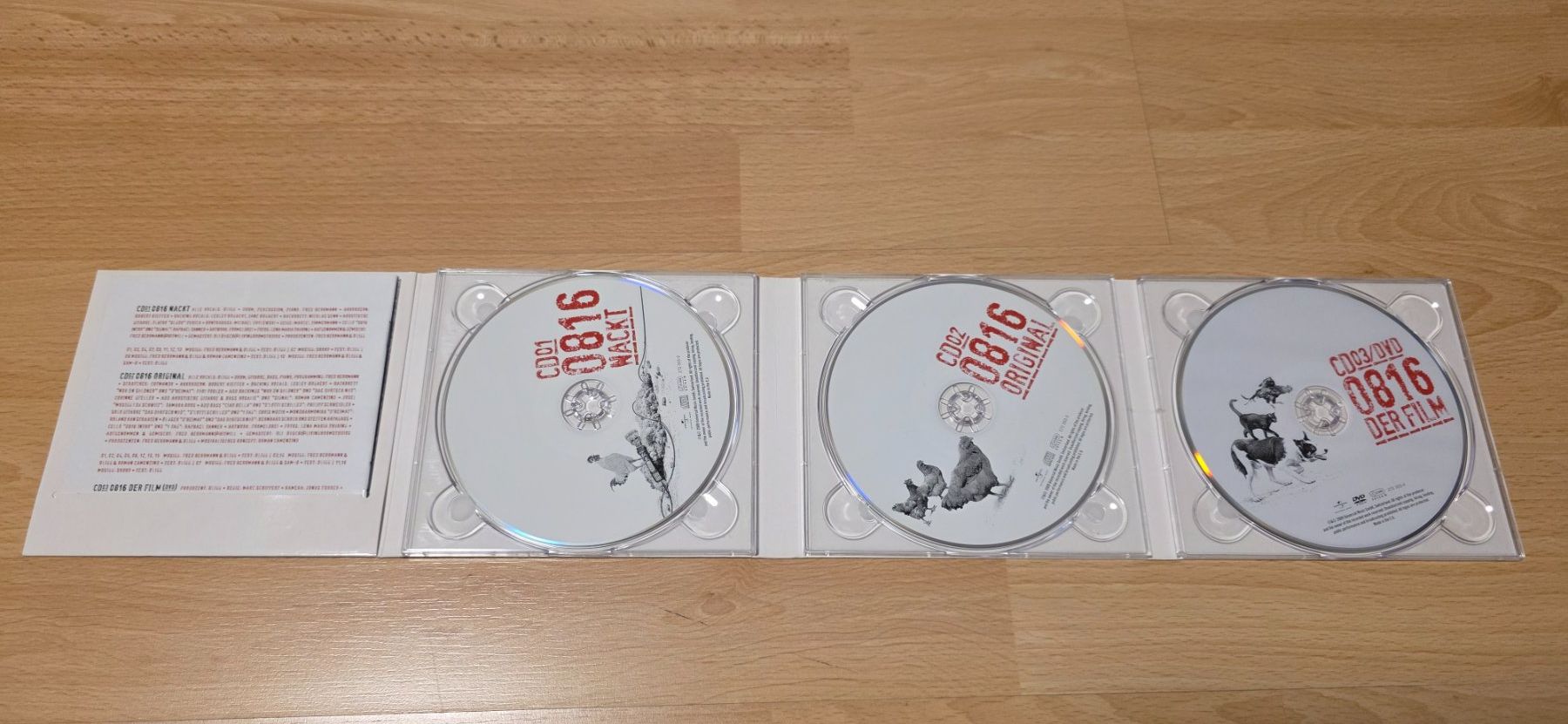 CD: Bligg - 0816 Nackt - Limited Edition CD/DVD – Usato da Niederbipp venduto da Tamara15101995 1
