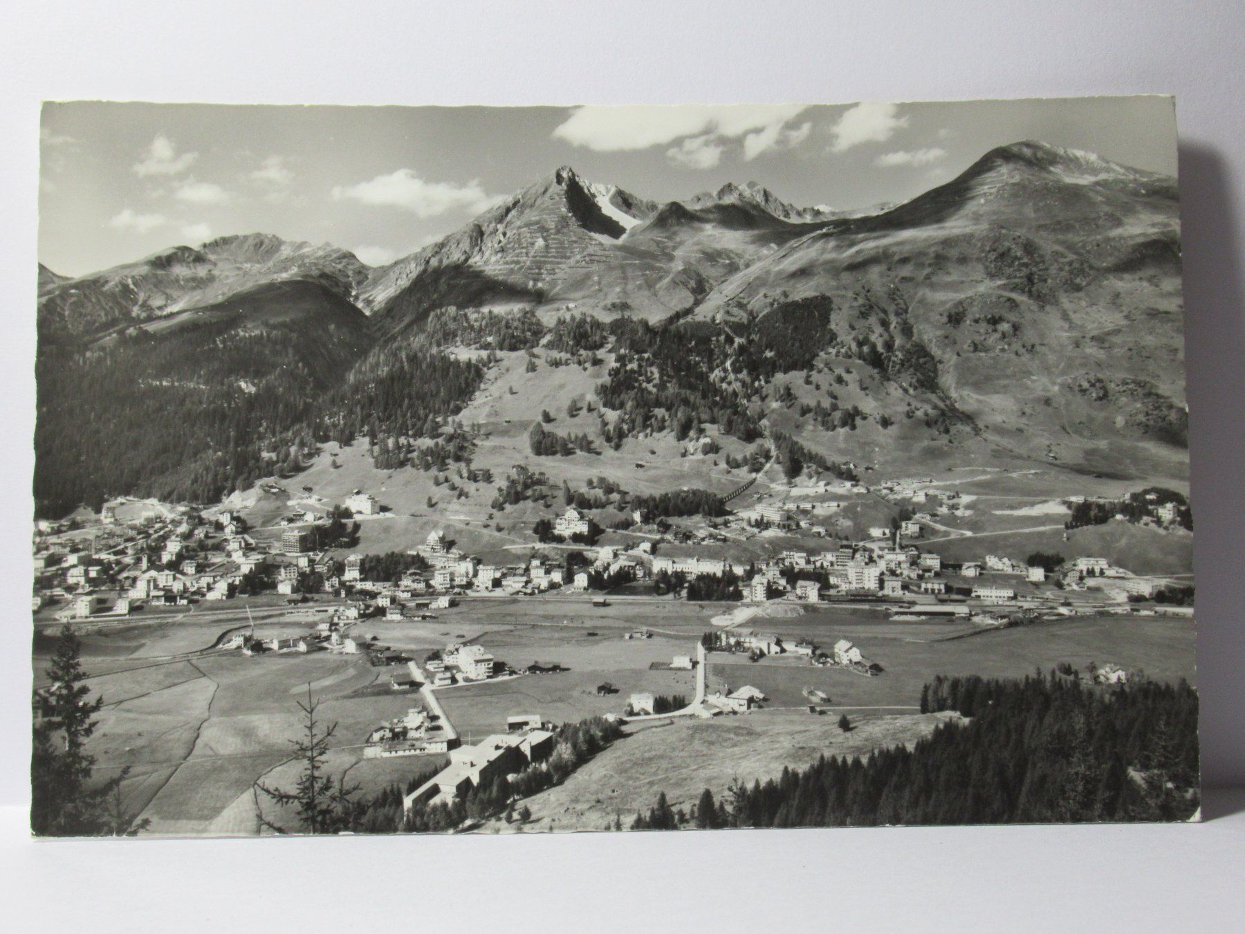 Ansichtskarten: Davos - Dorf  1967 – Gebraucht aus Grenchen von Bluemchen1900