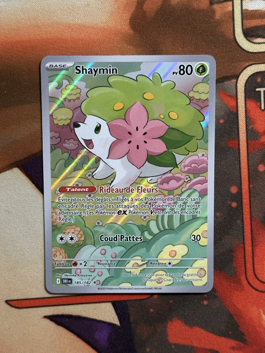 Pokémon Cartes à collectionner: POKEMON Shaymin AR Rivalités Destinés 185/182 – Neuf (Voir description) à Renens VD par kyu_23