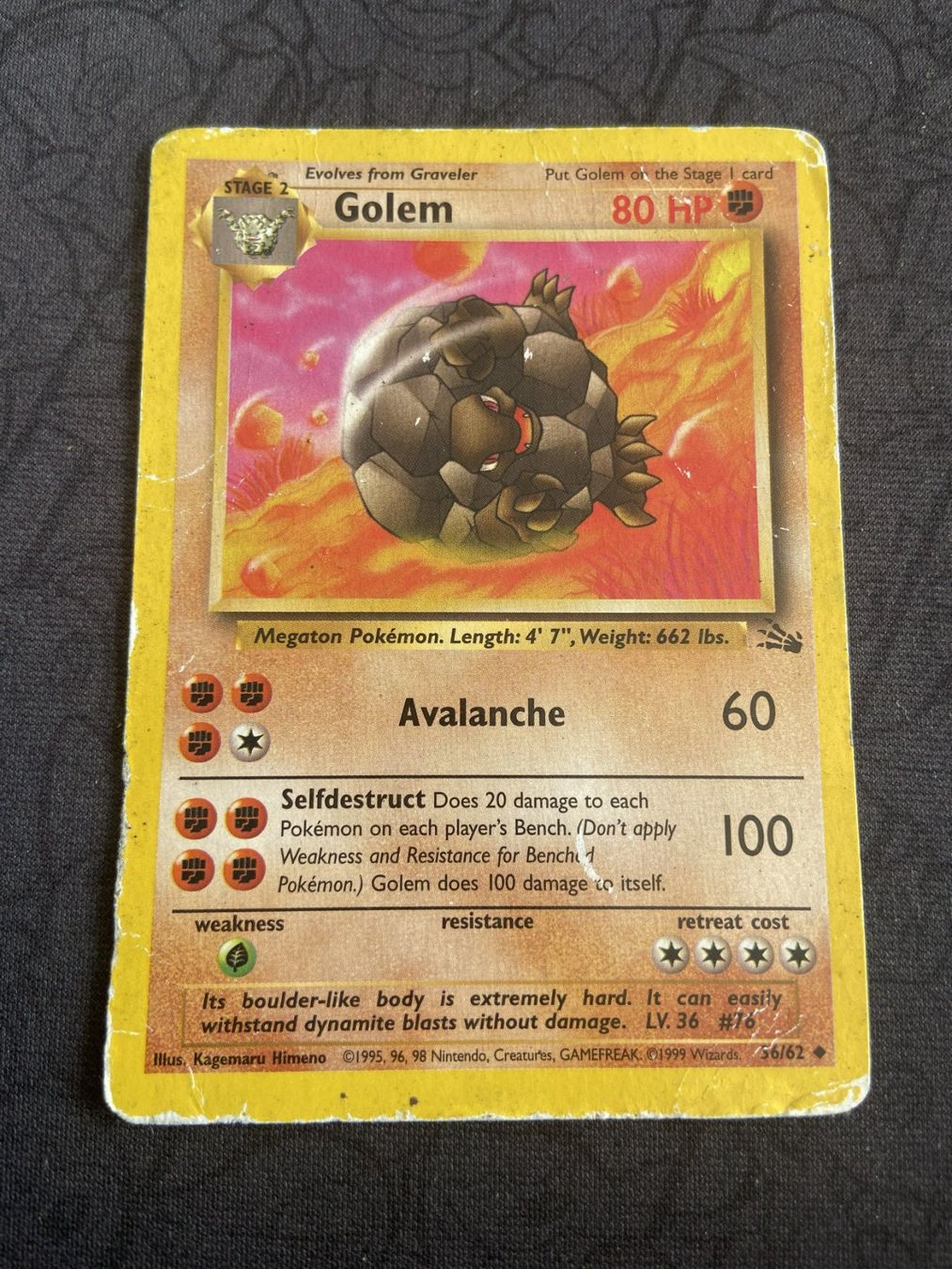 Cartoline: Golem 36/62 Fossil – Usato da Reinach BL venduto da Seibi11