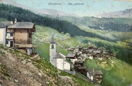 Chandolin  VS   -    Vue générale      en  1 9 1 3