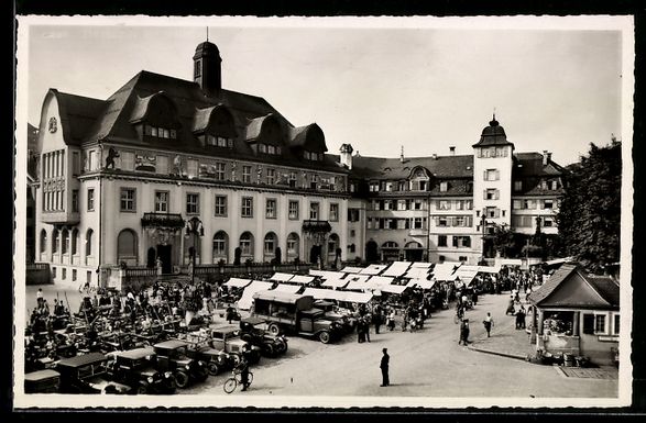 Cartoline postali: Herisau /App., Regierungsgebäude und Ma – Usato da Berlin venduto da bartko-reher