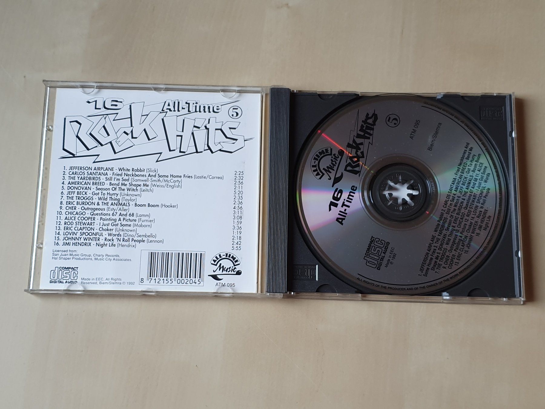 CDs: 16 All-Time Rock Hits – Gebraucht aus Stansstad von collectorsshop 2