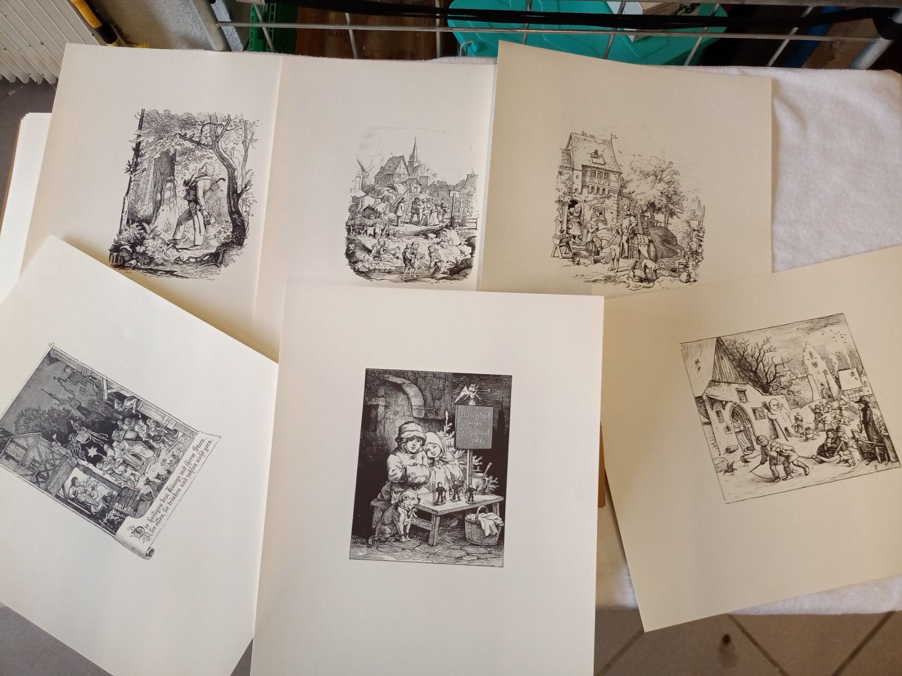 Foto & Immagini: Keel's Kunstmappen Ludwig Richter – Usato da Oberegg venduto da 19franzi94 5