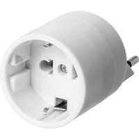 Adaptateur de voyage Europe / Suisse blanc