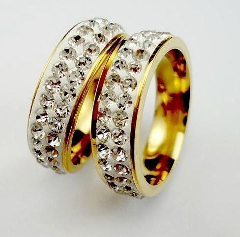 Stylischer ETERNITY-RING *gold* (ab Lager!) 1