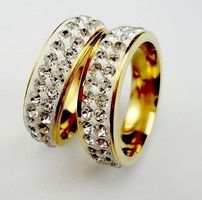 Stylischer ETERNITY-RING *gold* (ab Lager)