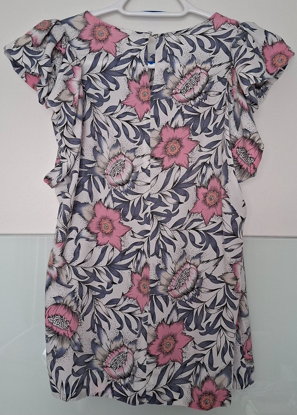 H&M Camicette: Damenbluse mit Blumenmuster Grösse S – Usato da Feuerthalen venduto da kigo87 2