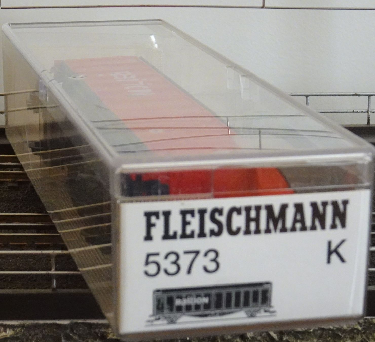 Roco Modellini di ferrovie: Fleischmann 5373, Schiebewandwagen Hbillns der Railion – Usato da Grossaffoltern venduto da berner85 4
