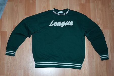 Grüner College Pullover