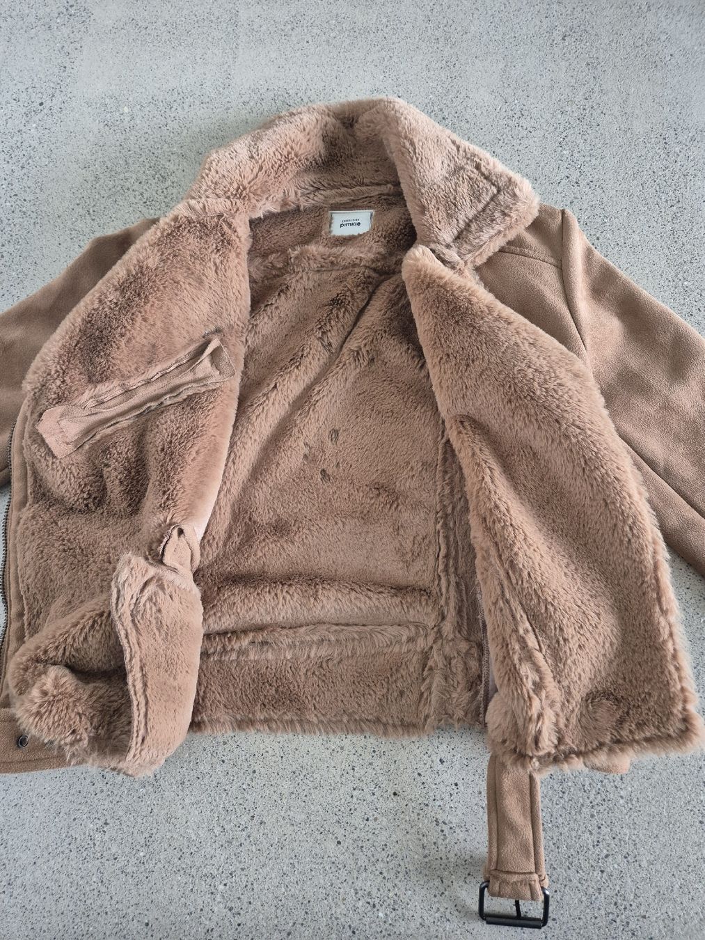 Pimkie Giacche & Cappotti: Kunstleder Pilotenjacke mit Teddyfell – Usato da Schlieren venduto da nat_76vd 5