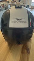 Casco Moto Guzzi originale con occhiali vintage e sacca