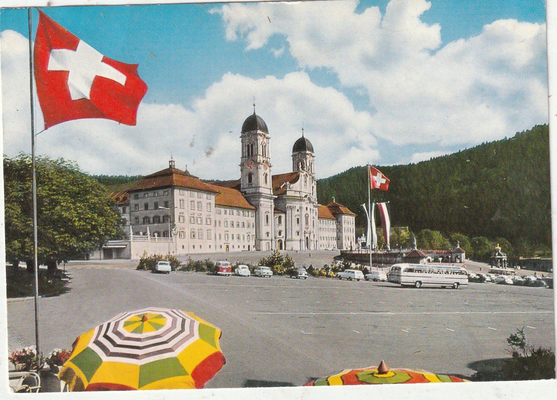 Cartoline postali: Einsiedeln – Usato da Lumbrein venduto da made02