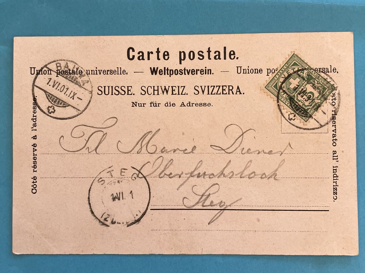 Cartoline postali: Alte Ansichtskarte Bauma 1901 – Usato da Bauma venduto da Baumer71 1