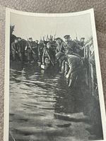 Fototodruck 6x9cm die Schlacht bei Tannenberg 1914