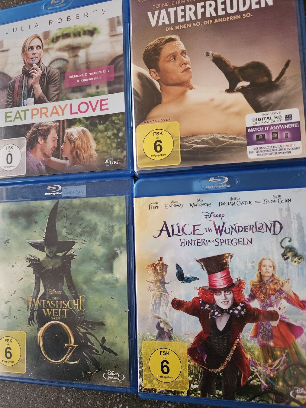 Tutti i DVDs: Blu-ray Filme Konvolut 7 Stk  – Usato da Anwil venduto da tamoos 2