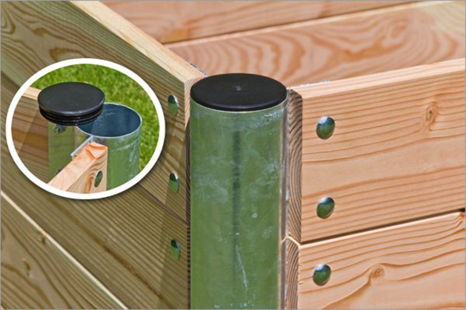 Pots de fleurs: Aktion!!!!!!!!! Hochbeet mit Metallrohrfüssen – Neuf avec emballage d'origine à Döttingen par Comu7700 3