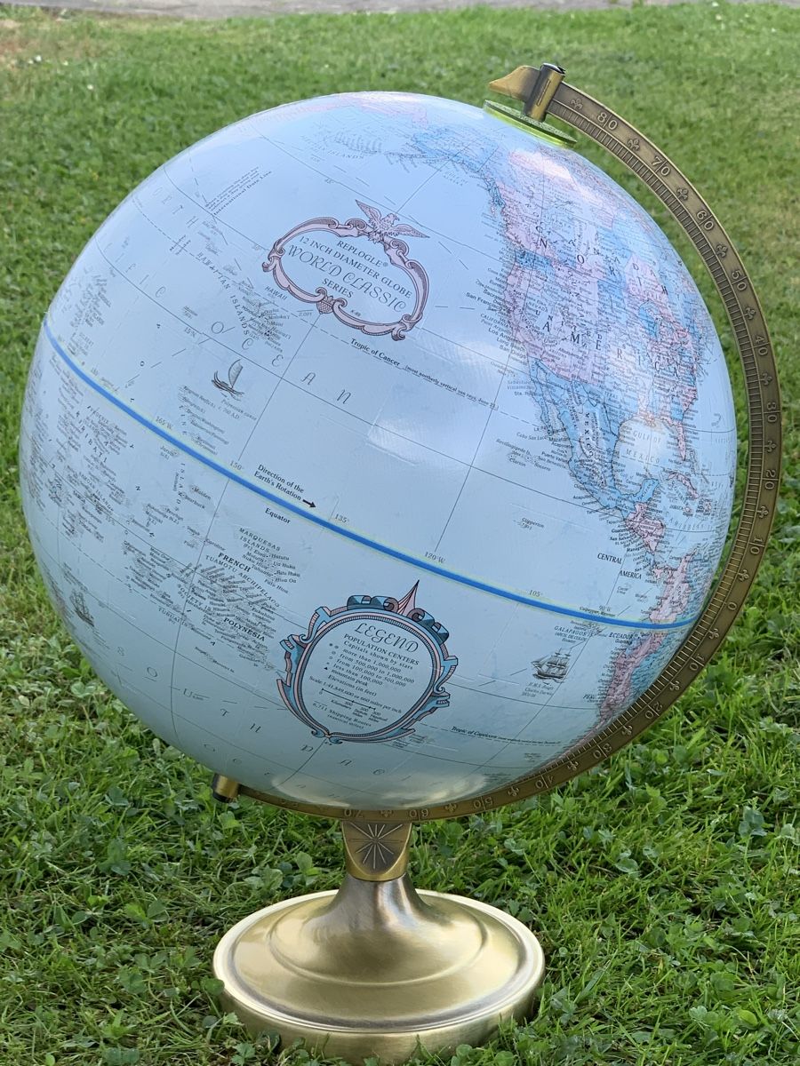 Sonstige Dekorationen & Accessoires: „REPLOGLE GLOBES, INC.“ USA – Gebraucht aus Wangen b. Olten von Finolino28