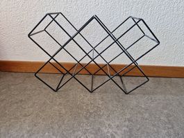 einfaches Weingestell für 10 Flaschen